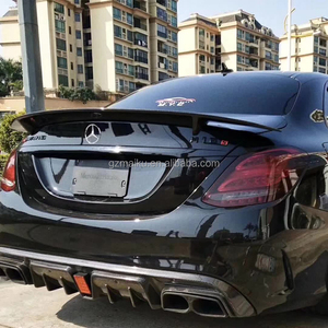 CLA200 CLA220 CLA260 <span class=keywords><strong>W117</strong></span> W176 RT style spoiler posteriore in fibra di carbonio per <span class=keywords><strong>Mercedes</strong></span> A CLA <span class=keywords><strong>W117</strong></span> W176 - Product Image 2