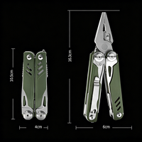 Couteau de poche pliable portable pour la survie en milieu sauvage avec scie et tournevis pour le camping en plein air et les réparations à domicile