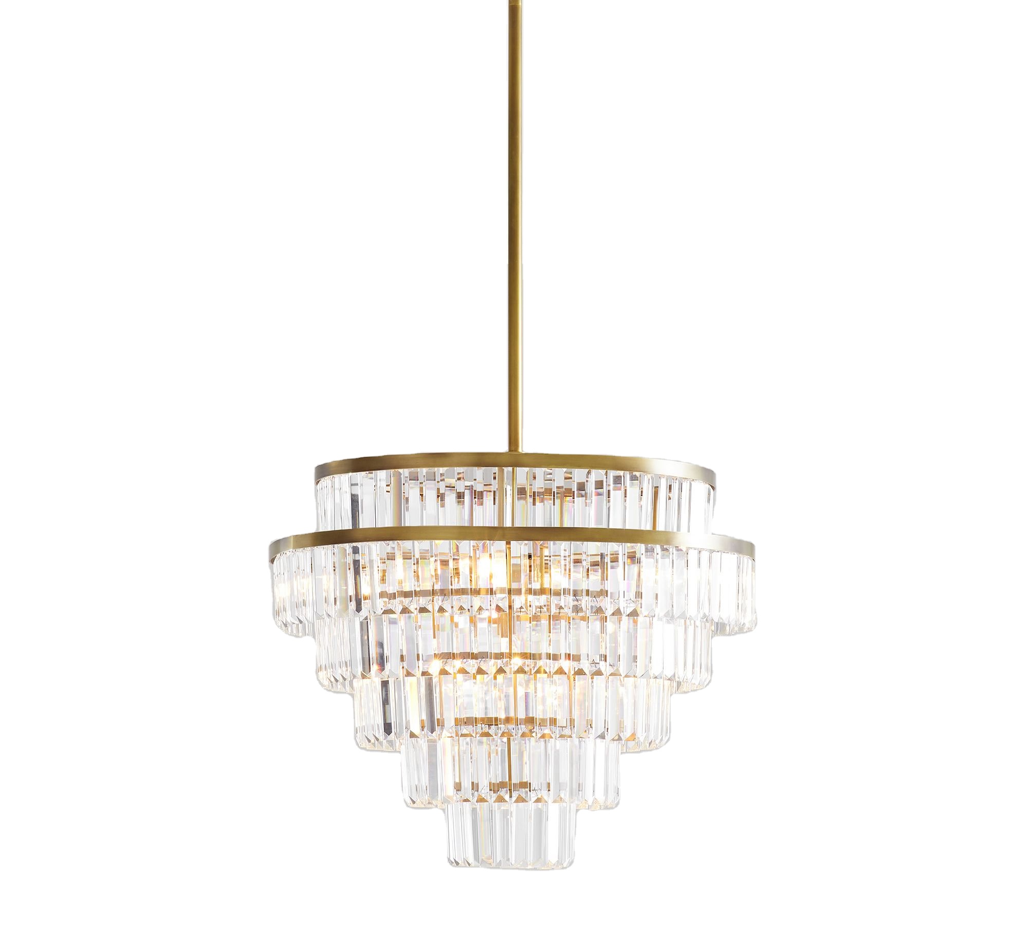 chandeliers pendant lights luxury light iron crystal round chandelier