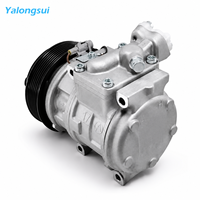 Compresseur de climatisation de voiture 12V de haute qualité 10PA21C 7PK 136mm pour bus scolaire Da Ma King Long et Yutong