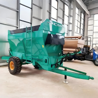 Épandeur de fumier à transmission sans entretien, machine robuste pour petites et moyennes exploitations agricoles