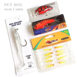 定制鱼钩包装盒鱼饵塑料包装盒鱼钩纸卡包装盒