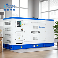 Générateur diesel silencieux industriel à trois phases 200kVA 250kVA 300kVA 400kVA 500kVA avec démarrage automatique, démarrage à distance et ATS