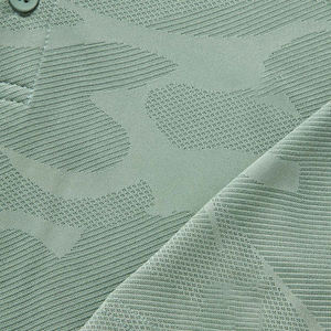 Polo pour homme de luxe, coupe ajustée, en maille extensible douce, avec logo personnalisé OEM et motif imprimé, idéal pour le golf - Product Image 5