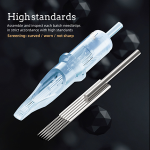 Cartucho de Agujas para Tatuar Desechable OEM de Acero Inoxidable 316, Agujas para <span class=keywords><strong>Piercing</strong></span>, Cartucho Esterilizado para Tatuaje - Product Image 6