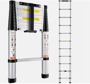 Thiết Kế Hiện Đại Nhôm Duy Nhất Bên Kính Thiên Văn Cầu Thang Thang EN131-6 Có Thể Gập Lại Kết Hợp Thang Cho Căn Hộ Sử Dụng - Product Image 3