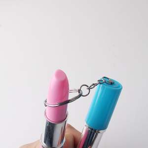 Promoción: Bolígrafo de labial con logo personalizado, diseño creativo deportivo, con llavero, punta de 1.0mm, escritura ancha, de plástico. - Product Image 5