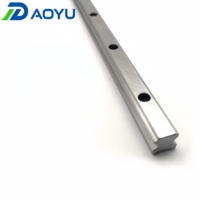 Bloque de Rodamiento Lineal Cuadrado HGR15 HGR20 de Fábrica, Acero S55C Tratado Térmicamente, Riel Deslizante CNC EGH15 EGH20, Longitud Personalizada