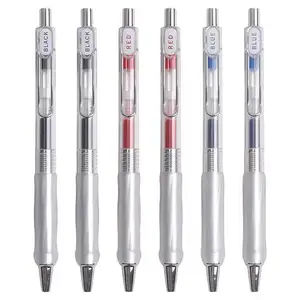 Stationery Supplies Wholesale Promotional Office Supplies Neutral Pen Support Customization Black Plastic Gel Pen 0.5mm Pen