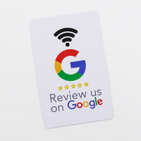 Impresión personalizada programable Nfc Google Review Card Google Review Tap Cards
