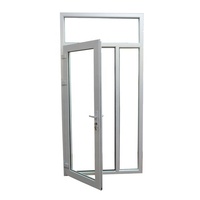 Fournisseur de Guangzhou – Fenêtre coulissante/à battants en aluminium avec verre trempé 36 x 48 et arche supérieure pour maison