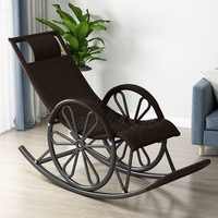 Chaise berçante extérieure canapé paresseux maison d'été chaise berçante salon chaise de loisirs pour adultes