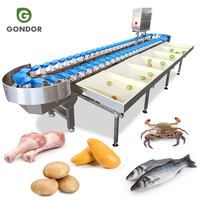 Visgrootte Voedsel Slak Kiwi Sorteerder Grader Sorteermachine Granaatappel Levend Apollo Fruit Gewichtssorteermachine voor RVS