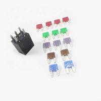 Pour boîte à fusibles BRP seadoo jetski, fusible, relais de puissance rouge: 10Ah vert: 30Ah violet: 3Ah marron: 5Ah bleu: 15Ah