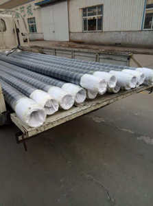 Tuyau en caoutchouc pour béton DN125, long, spiralé, pour ponceuse à piliers, 4 couches, renforcé de fils d'acier, pour pompe - Product Image 2