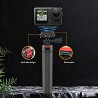 Aksesori Kamera Aksi Adaptor Dudukan Magnetik Lepas Cepat untuk Insta360 Ace Pro 2 X5 Dudukan Kamera Aksi untuk DJI Action 6/5pro