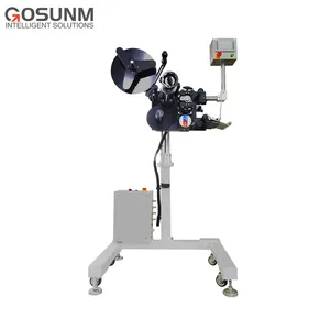 GOSUNM Top Flat Surface Plain Surface Labeling Machine Full Automatic Labeling Head