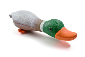 Jouet en <span class=keywords><strong>latex</strong></span> pour chien en forme de canard résistant aux morsures - Product Image 4