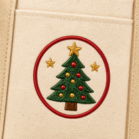 Sacs fourre-tout en toile de Noël en gros, sacs cadeaux de vacances, sacs de courses en toile de coton, mini sacs de Noël personnalisés avec logo