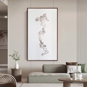 Décoration d'intérieur waibi sibi grande peinture giclée peinture abstraite encadrée imprimée art mural - Product Image 3