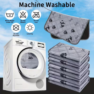 Waschbare Hundeurinmatte, rutschfest, schnell absorbierend, für drinnen und draußen, Auto, Transportbox, Sofa – wiederverwendbar - Product Image 6