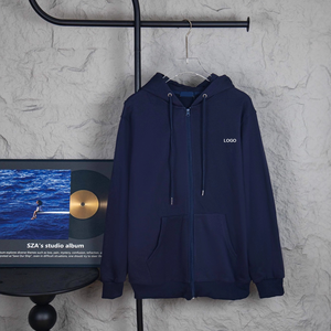 Felpa con Cappuccio Classica RL in Cotone 100% con Ricamo Cavallo, Stile Casual Sportivo Quotidiano, con Cerniera, Modello per Coppia - Product Image 1