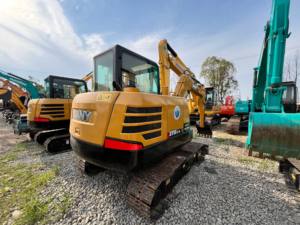 Mini pelleteuse sur chenilles d'occasion SANY 5 tonnes 6 tonnes 7 tonnes pelleteuse Sany Sy55c SY75C pelleteuse d'occasion à vendre - Product Image 4