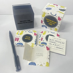 Caja de Cartón Rígido con Diseño Personalizado, Impresión de Tarjetas con Versículos Bíblicos en Papel Offset - Product Image 4