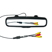 E-too rétroviseur de voiture et caméra arrière 120-170 grand angle hd 720p caméra de recul de voiture pour voitures avec écran