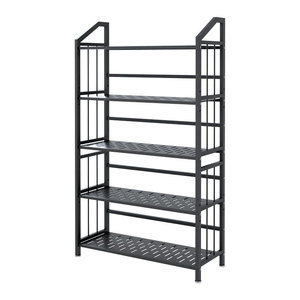 Kitchen Storage Rack Multi Layer Metal <b>Shelving</b> <b>Unit</b> For Home Kitchen Organization With <b>Adjustable</b> Shelves And Heavy Duty Design - Product Image 5