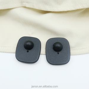 Accesorios de Seguridad Antirrobo EAS RF Reutilizables y Coloridos al por Mayor, Mini Etiqueta Cuadrada Rígida con Sensor y Hebilla para Supermercado - Product Image 1