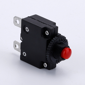 Mini <span class=keywords><strong>disjoncteur</strong></span> interrupteur de bonne qualité <span class=keywords><strong>bouton</strong></span> <span class=keywords><strong>noir</strong></span> ou <span class=keywords><strong>rouge</strong></span> <span class=keywords><strong>disjoncteur</strong></span> à réinitialisation manuelle protecteur de surcharge thermique - Product Image 5