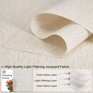 تصفية ضوئية من ZHENPIN للنوافذ ظلال أسطوانة الجاكار اللاسلكية مع ستارة كاسيت نصف شفافة - Product Image 2