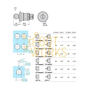 Schneider Electric ZB5AS94410 - Nuovo - Product Image 1