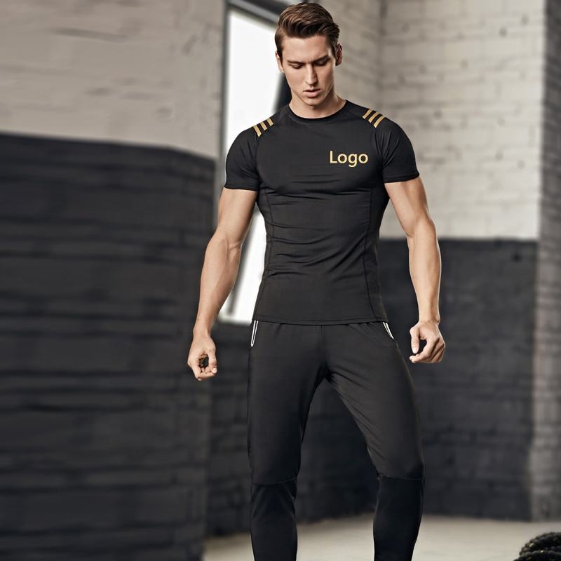 Entrenamiento Camisetas Hombre Manga Corta Tallas Grandes