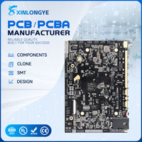 XLY Nouvelle Énergie & BMS PCBA - Carte de Contrôle d'Alimentation OCPP pour Chargeur EV XLY, Assemblage SMT, PCBA Personnalisé, Épaisseur de Cuivre 1 oz, 32 Go de RAM