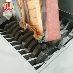 Cửu Long Nệm Phế Liệu Máy Tái Chế Miếng Bọt Biển Cao Su Máy Cắt Nhỏ Bộ Nhớ Bọt Máy Nghiền Shredder - Product Image 4