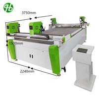Máquina de corte CNC de cuatro cabezales y cuatro husillos Cortador de forma de espuma