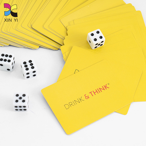 Servizio di stampa personalizzata bevanda per adulti che giocano un pezzo produttore di giochi di <span class=keywords><strong>carte</strong></span> che beve giocando a <span class=keywords><strong>carte</strong></span> per adulti - Product Image 4