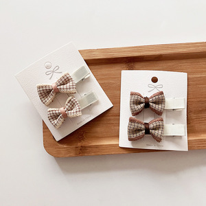 Lote de 2 pinzas para el pelo para niña pequeña, accesorios coreanos para el cabello para niña pequeña, pasadores de bebé, horquilla para adolescentes - Product Image 2