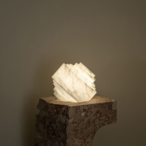 alabaster Hand Carved Snowflake Marble Desk Lamp Indoor Outdoor Decorative table Light for Living Room Bedroom Patio Garden - Product Image 4