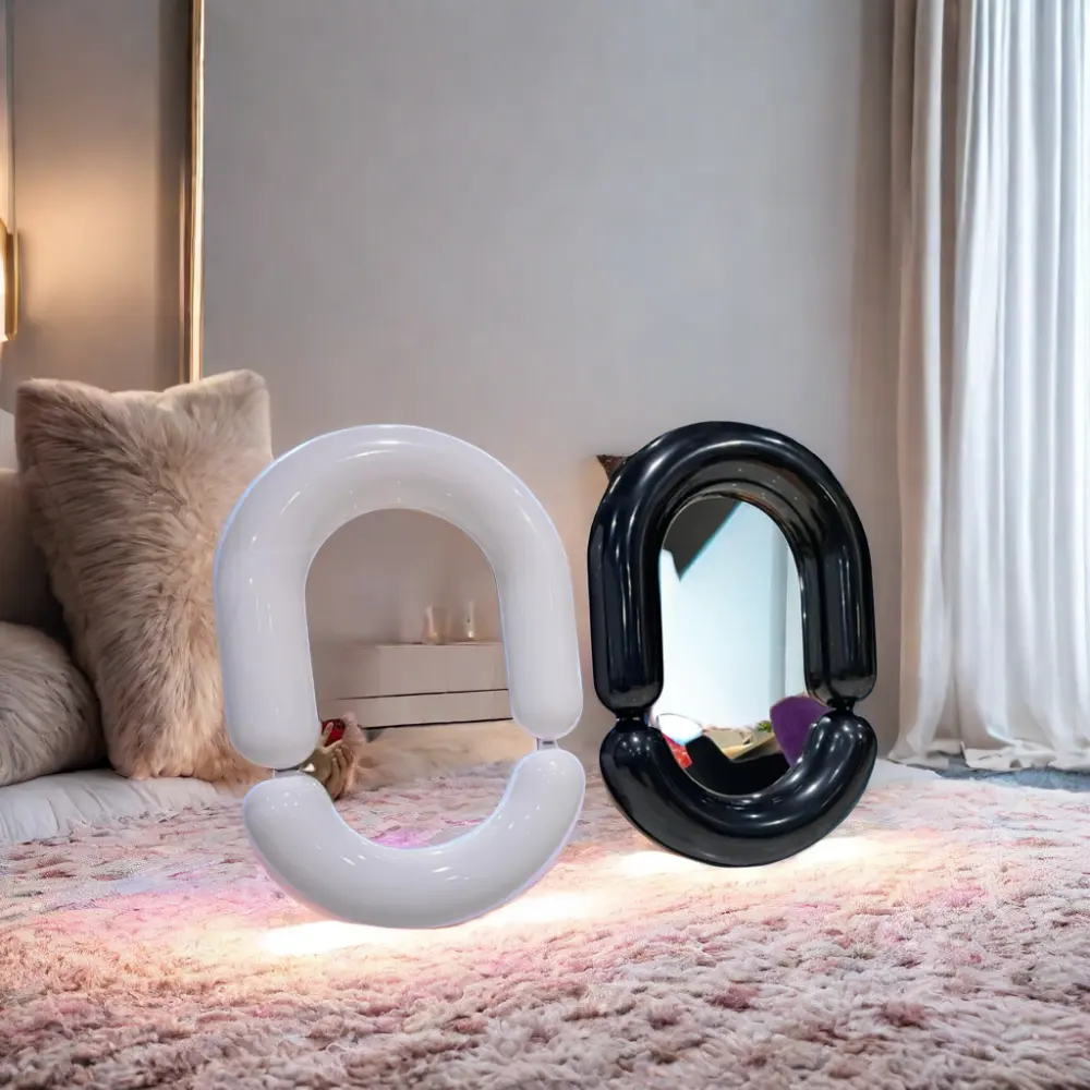 Прямая поставка, переносное настольное зеркало для макияжа, со светодиодной подсветкой
