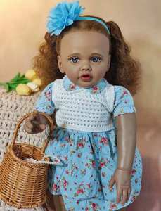 Muñeca de Silicona de Cuerpo Completo R&B de 26 Pulgadas, Bonecas Bes Regenerated, Realista, para Niños Pequeños, Estilo <span class=keywords><strong>Lol</strong></span> - Product Image 2