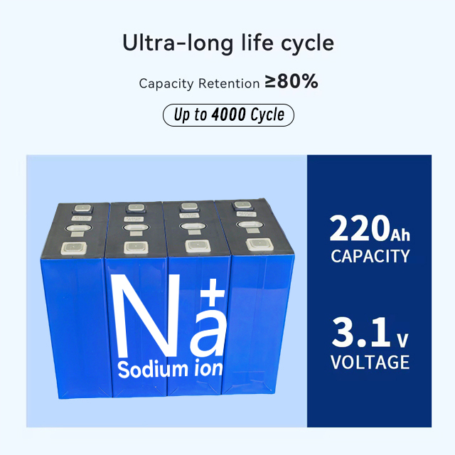 220Ah 3.1V Sodium Ion Battery 48v Na Ion Battery Deep Cycles Na/sodium Ion Battery for Electric Forklifts/Electric Cargo Trucks