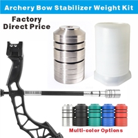 Kit de stabilisation de tir à l'arc en gros : Contrapoids réglables multicolores pour arcs classiques et de tir sur cible