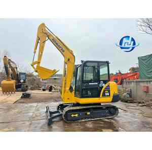 Mini escavatore giapponese originale 5.6 Ton <span class=keywords><strong>Komatsu</strong></span> PC56 Cummins motore 2023 modello 0.22m secchio CE/EPA costruzione certificata - Product Image 1