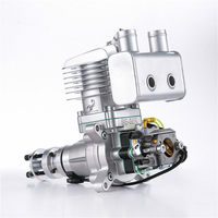 Moteur à essence RCGF Stinger 35cc RE à montage arrière pour avion modèle télécommandé à deux temps à aile fixe en métal
