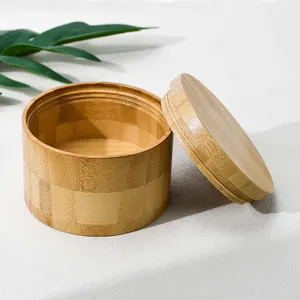 Customized Luxury Bath Salt Wood Crafts Jewellery Packaging Wooden Bamboo Gifts Boxes