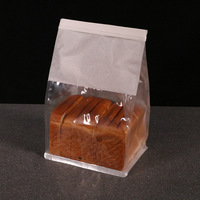 Sac alimentaire pour pain grillé à bord roulé Sac à pâtisserie Sac à pâtisserie pour pain grillé à bord roulé