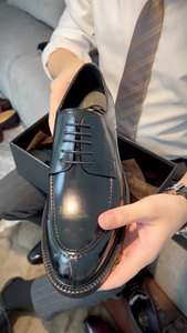 Chaussures de Ville pour Hommes Shadow en Cuir Véritable, <span class=keywords><strong>Luxe</strong></span> et Mode, Chaussures de Mariage pour Marié, Chaussures Oxford de <span class=keywords><strong>Luxe</strong></span> Style <span class=keywords><strong>Italien</strong></span>, Grande Taille - Product Image 3